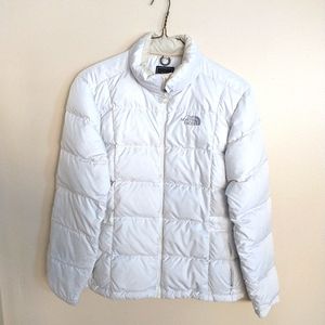 White North Face Large White Jacket